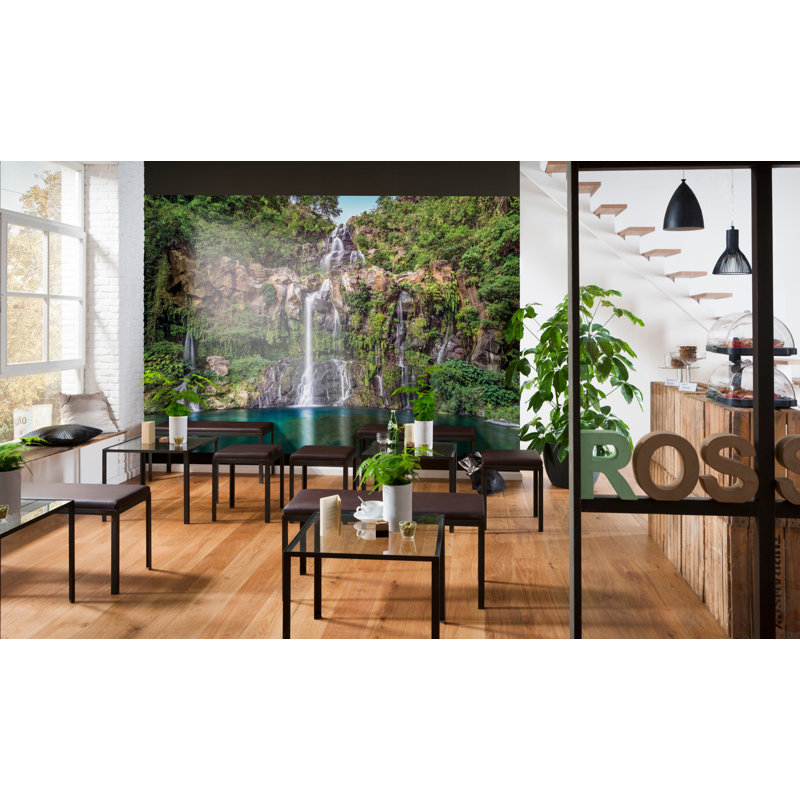 WallPops! Komar Cascade 12' x 98" Wall Mural & Reviews Wayfair